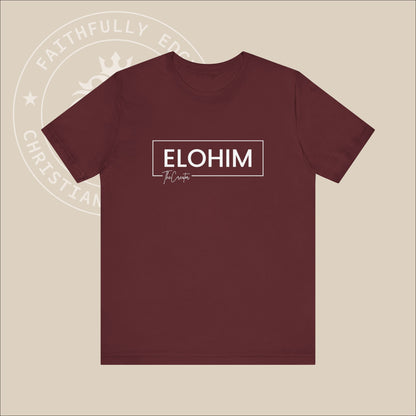 Unisex "Elohim The Creator" T-shirt.