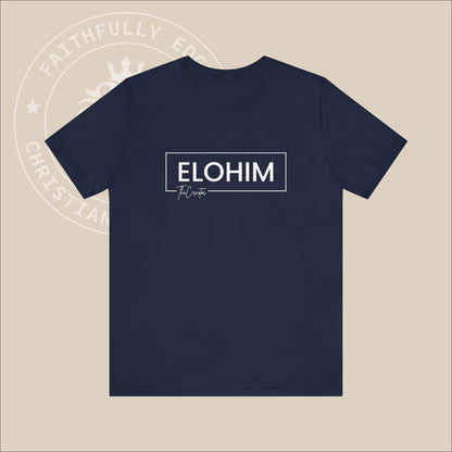 Unisex "Elohim The Creator" T-shirt.