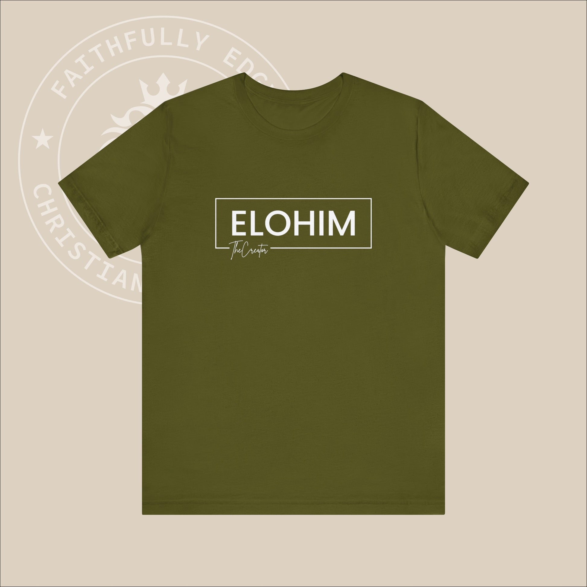 Unisex "Elohim The Creator" T-shirt.