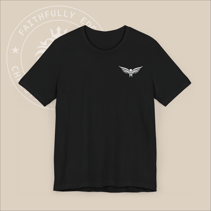 Unisex "Eagle" T-Shirt with Isaiah 40:31 print